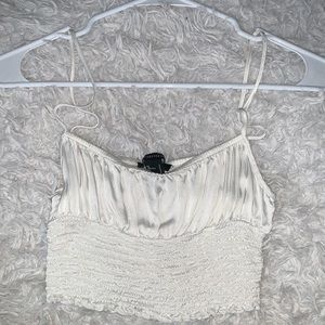 FOREVER21 Rouched Tank